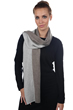 Cashmere & Yak accessori sciarpe foulard luvo flanella chine grigio naturale 164 x 26 cm